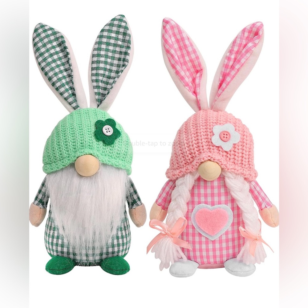 2pc Cute Bunny Gnomes